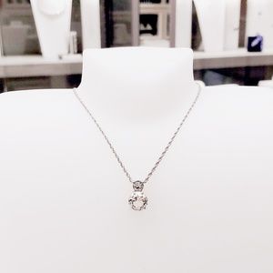 BRILLIANCE SET, WHITE, RHODIUM PLATING